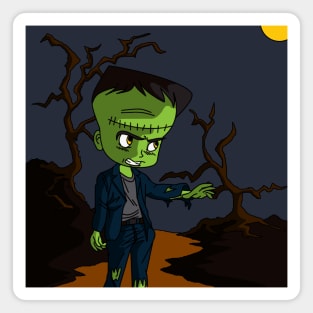 Chibi Frankenstein Magnet